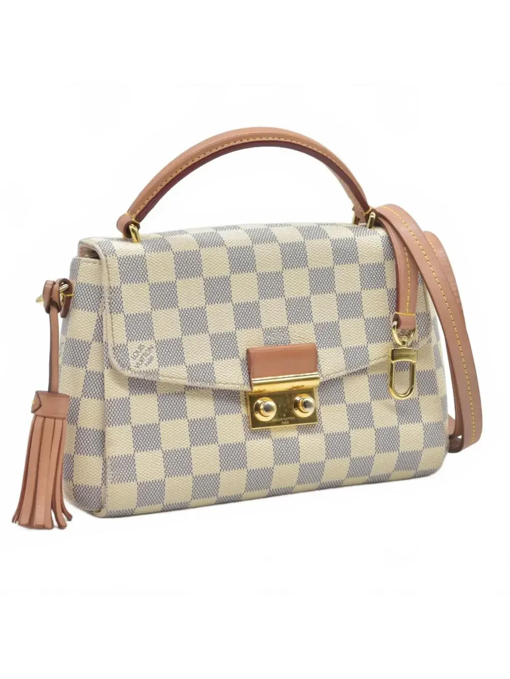 $2000 2019 Louis Vuitton Damier Azur Croisette ML4169